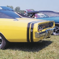 Aufkleber - Decals  Charger R/T  1968